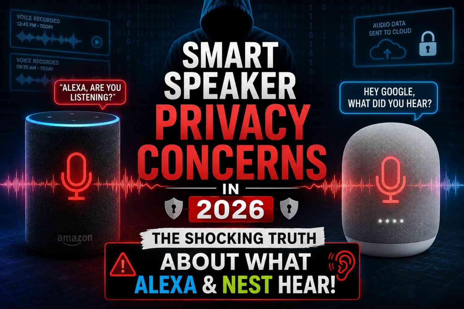 Smart Speaker Privacy Concerns in 2026 — The Shocking Truth About What Alexa & Nest Hear!
