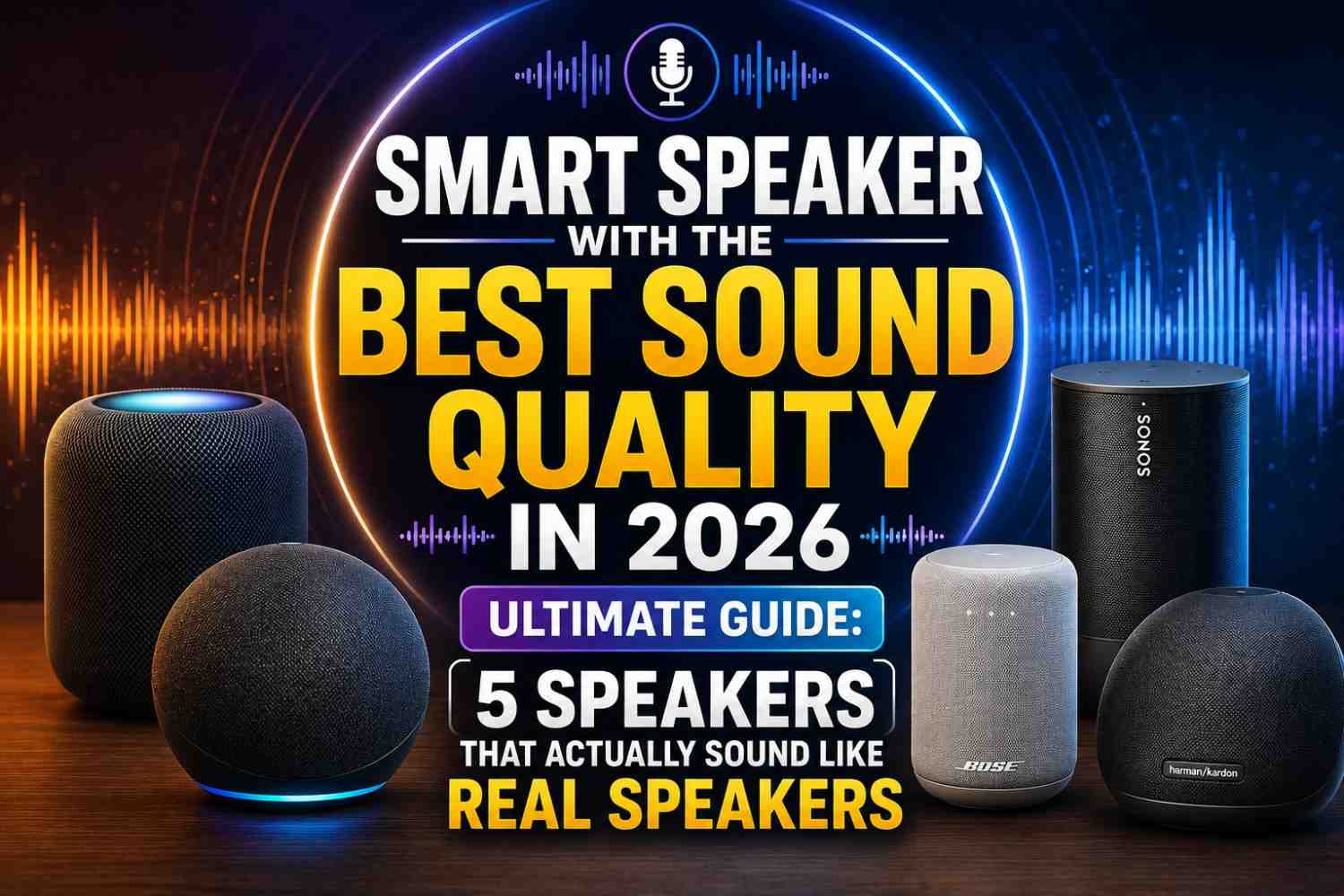 Smart Speaker With The Best Sound Quality in 2026 — Ultimate Guide: 5 Speakers That Actually Sound Like Real Speakers